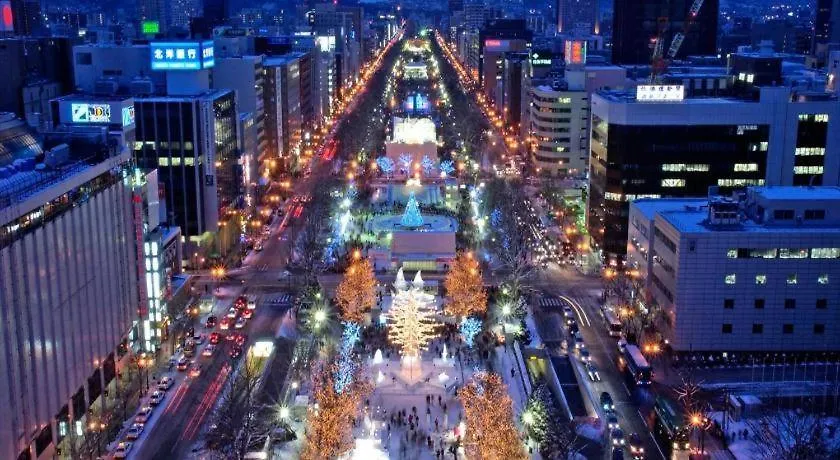 Tenza Hotel And Skyspa At Sapporo Central 3*,